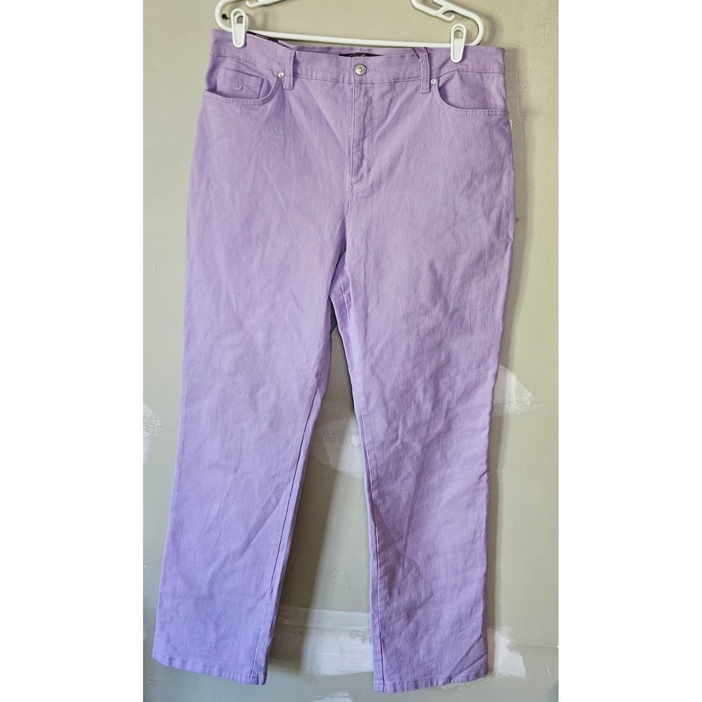 Gloria Vanderbilt Amanda Jeans Sweet Lilac Size 16
